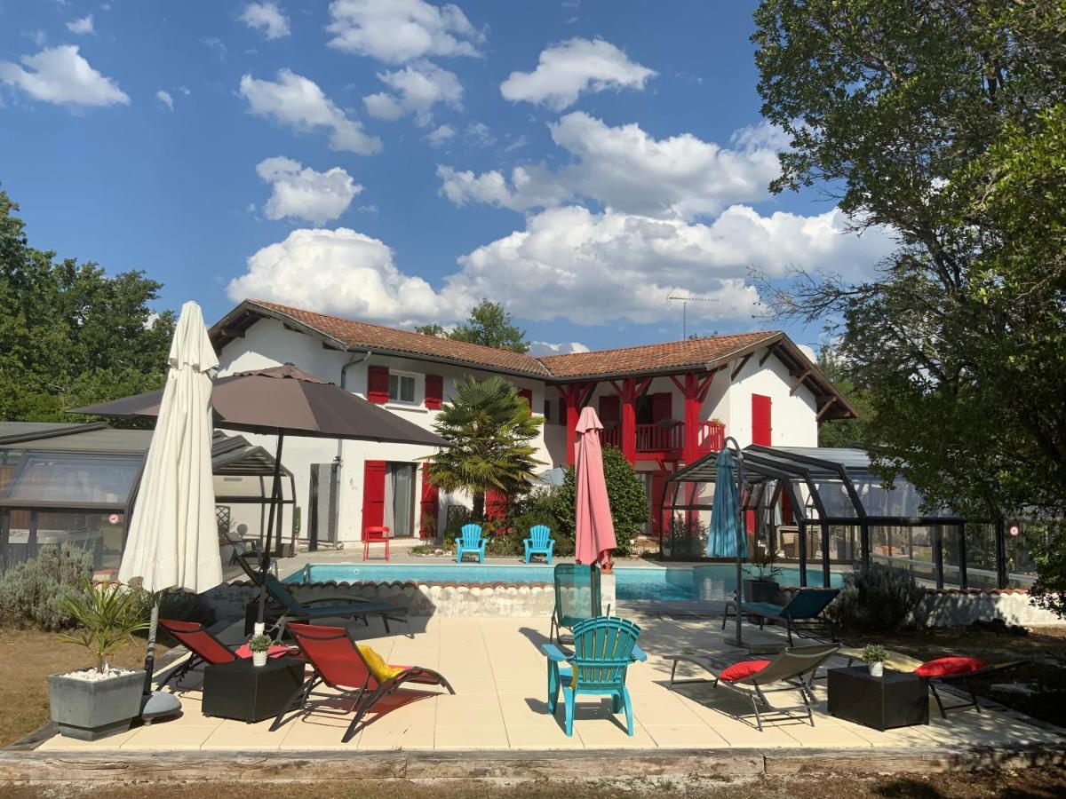 Bed and Breakfast Domaine De Labelo Commensacq Экстерьер фото
